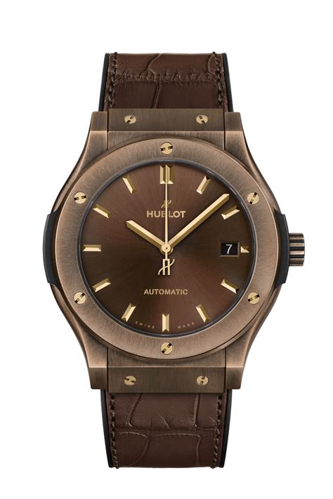 hublot classic fusion brown